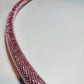 Sparkle Love Diamond Taped Hoop