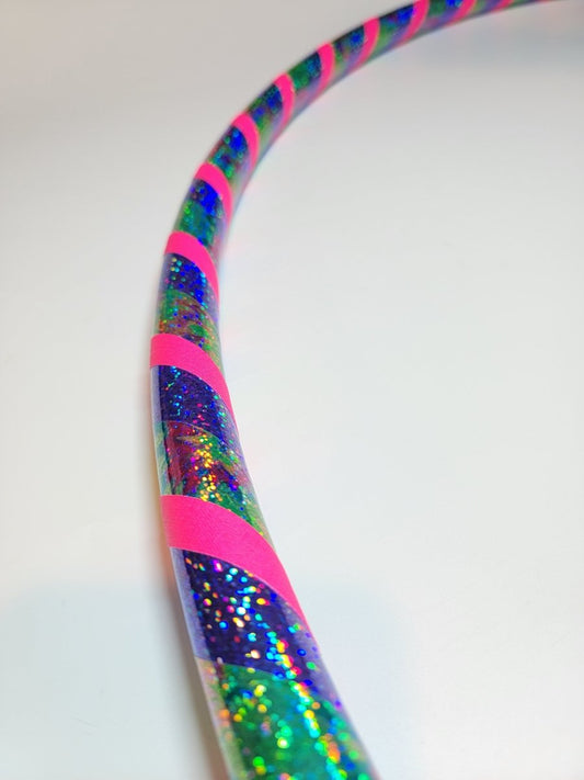 Azalea Sparkle Beginner Taped Hoop