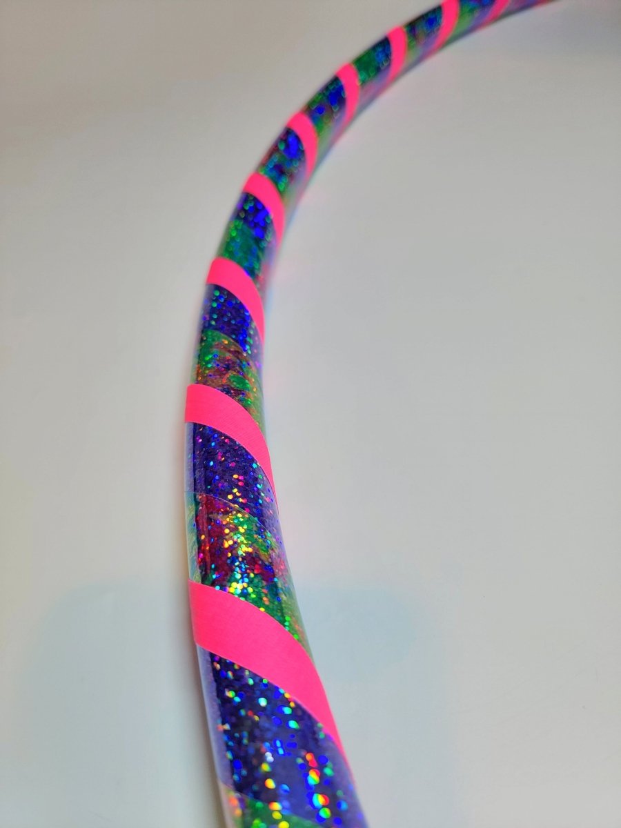Azalea Sparkle Beginner Taped Hoop
