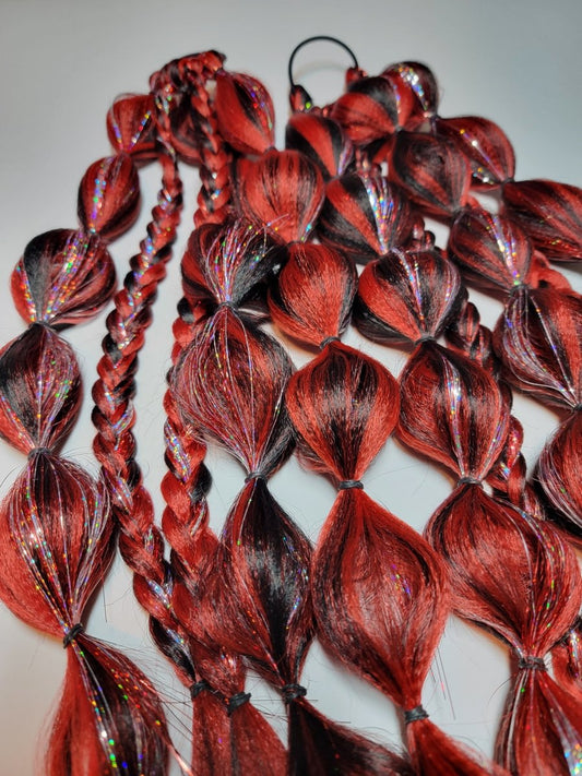 Vixen Festival Braid Tie In's