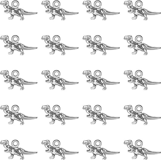 Dinosaur Hair Charms