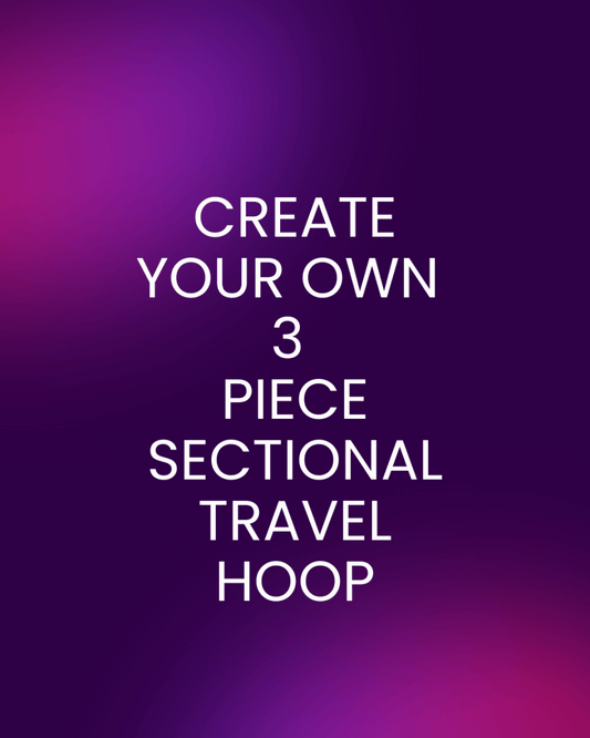 Customize Your Own 3 Piece Bare Sectional Hoop