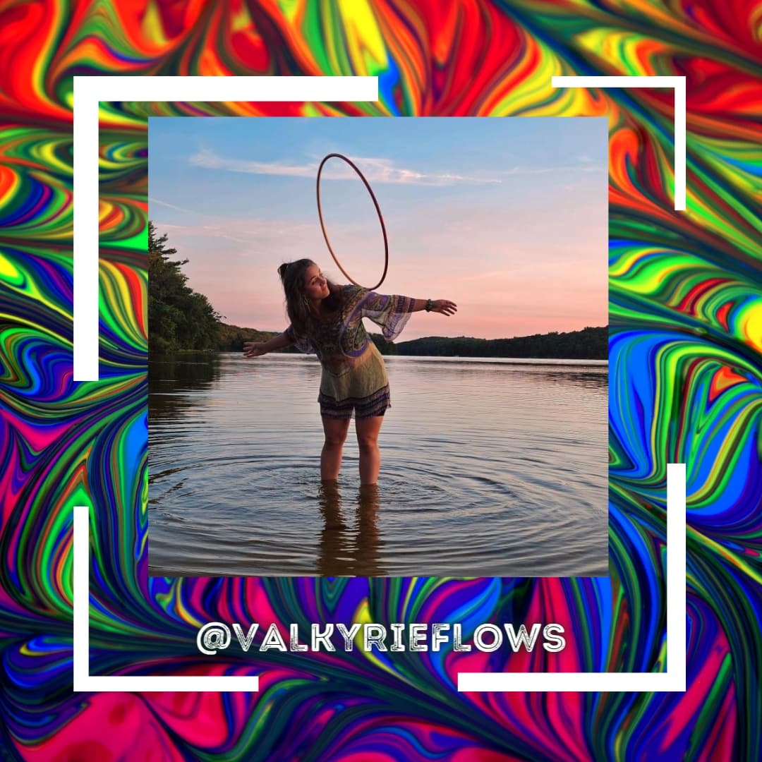 Aries Zodiac Specialty Reflective Taped Hoop- More reflective tape