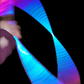 Cyber Sunset Reflective Color Morph Taped Hoop