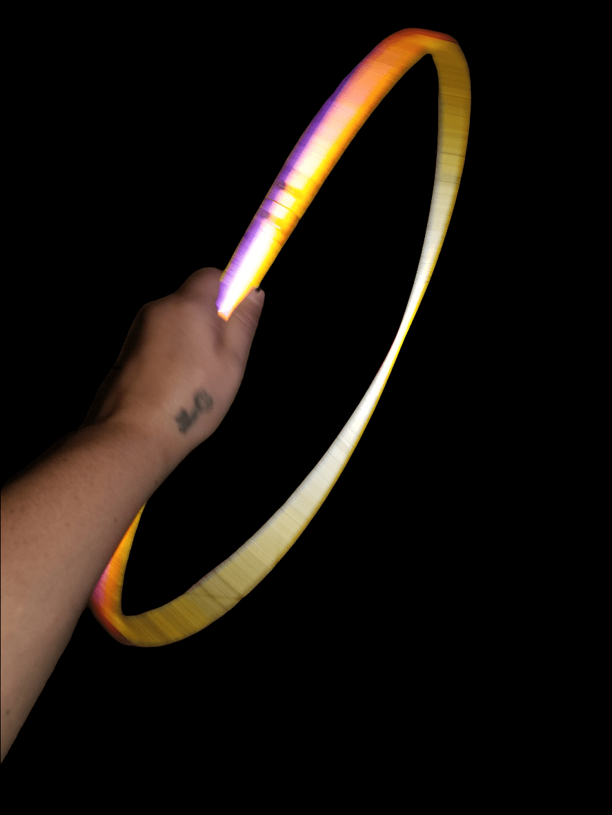 Dark Circus Coinflip Reflective Taped Hoop