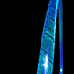 Totally Tubular Blue Reflective Color Morph Taped Hoop