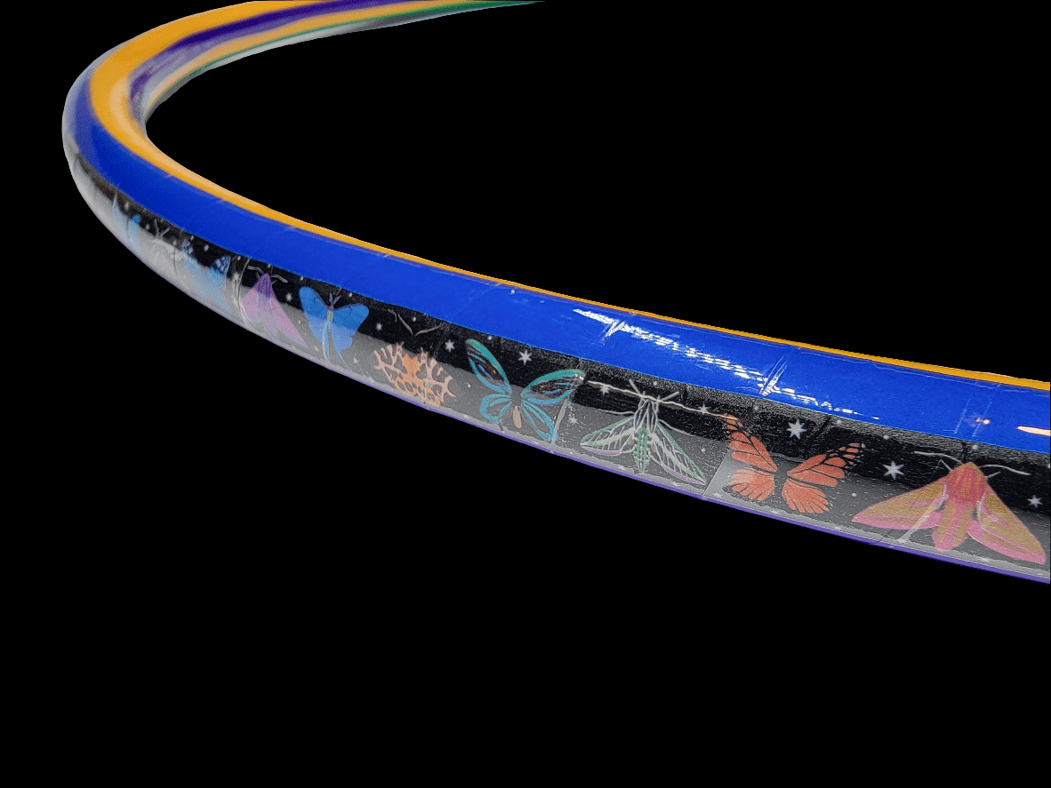 Metamorphis Coinflip Specialty Reflective Taped Hoop
