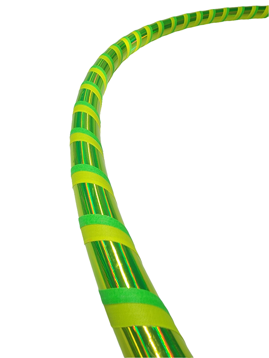 Mellow Yellow Beginner Taped Hoop