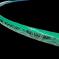 Whimsical Swirls Coinflip Specialty Reflective Taped Hoop