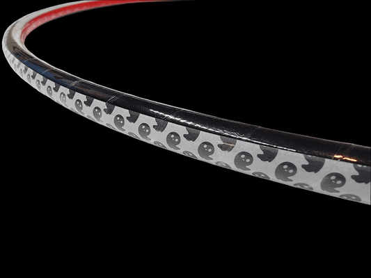Just Ghouling Around Coinflip Specialty Reflective Taped Hoop
