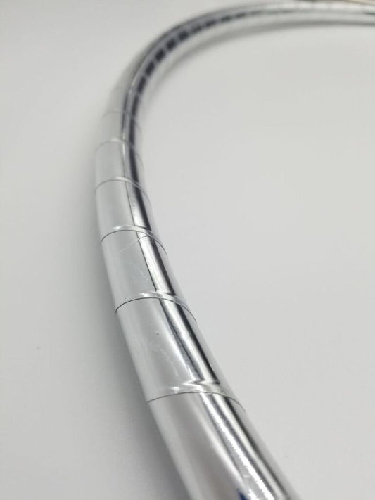 Silver Taped Hula Hoop