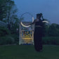 Crescent Moon Reflective Taped Hoop