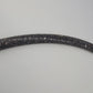 Black Velvet Diamond Taped Hoop