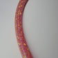 Tequila Sunrise Diamond Taped Hoop