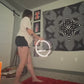 Crescent Moon Reflective Taped Hoop