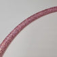 Pastel Barbie Diamond Taped Hoop