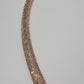 Champagne Gold Diamond Taped Hoop