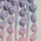 Cotton Candy Carousel Festival Braid Tie In's