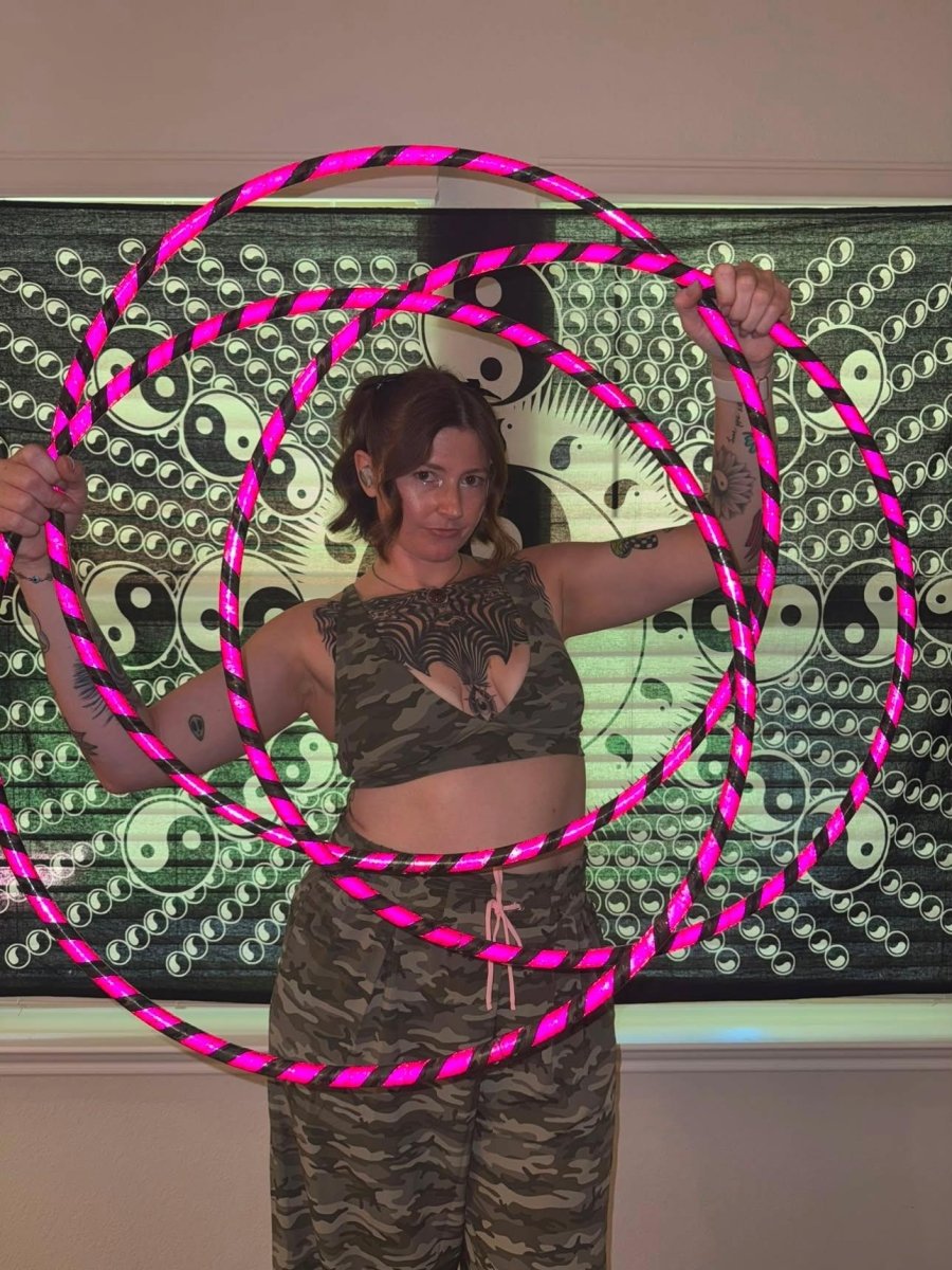 Tactical Twirl Reflective Taped Hoop