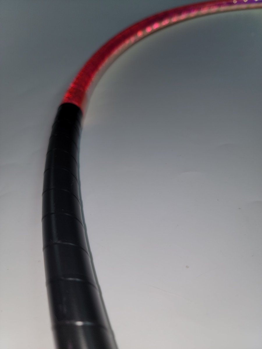 Crescent Light Reflective Taped Hoop