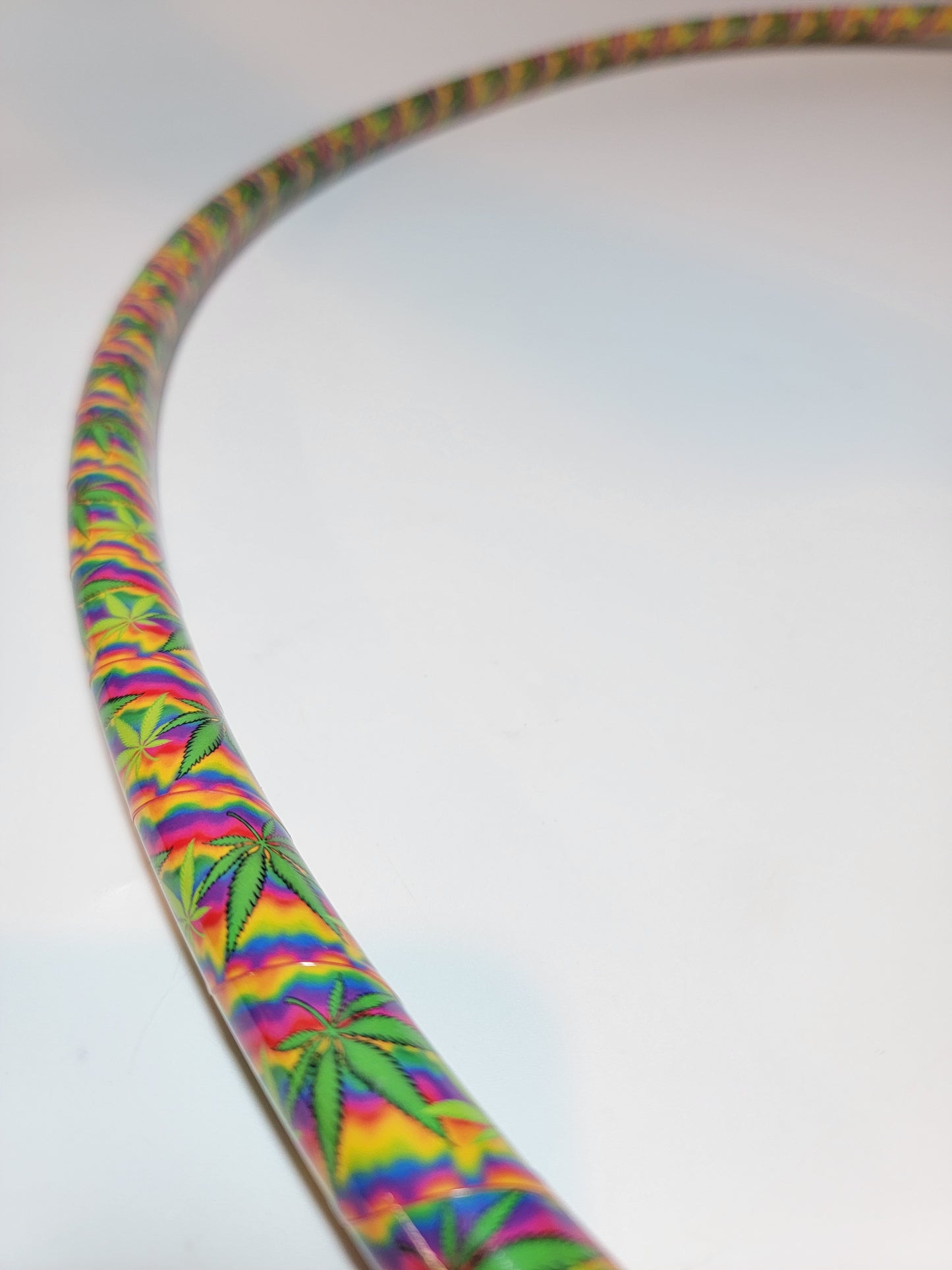 Chromatic Chronic Taped Hula Hoop Collapsible
