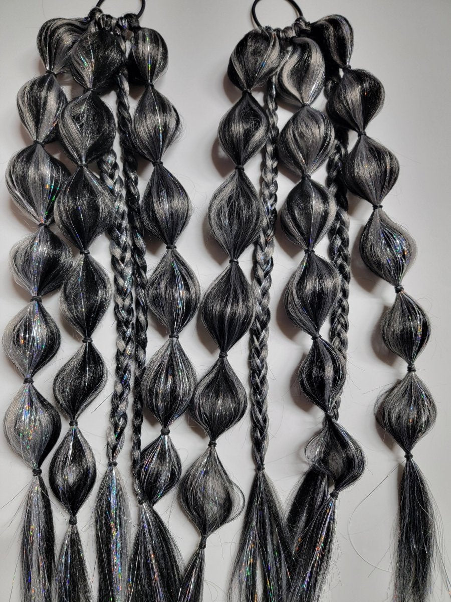 Smokey Quartz Festival Braid Tie In's