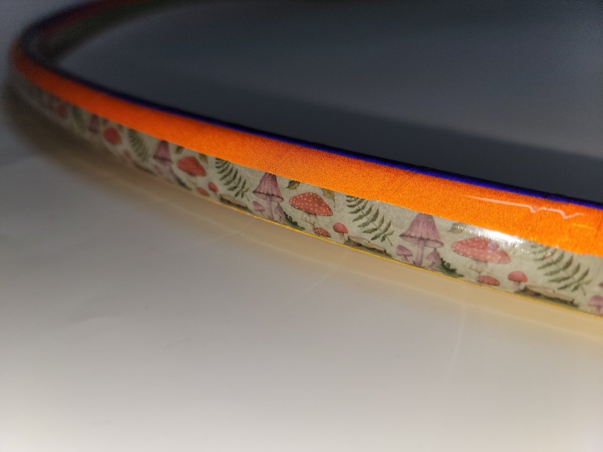 Mushi Queen Coinflip Specialty Reflective Taped Hoop