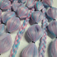 Cotton Candy Carousel Festival Braid Tie In's