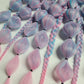 Cotton Candy Carousel Festival Braid Tie In's