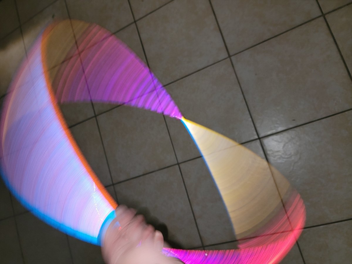 Unicorn Coinflip Specialty Reflective Taped 4 Piece Sectional Hoop