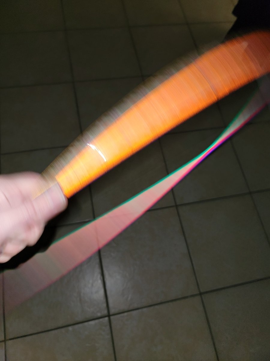 Mushi Queen Coinflip Specialty Reflective Taped Hoop