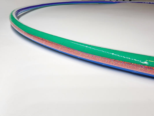 Taurus Zodiac Specialty Reflective Taped Hoop