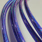 Purple Galaxy Glitter Taped Hula Hoop