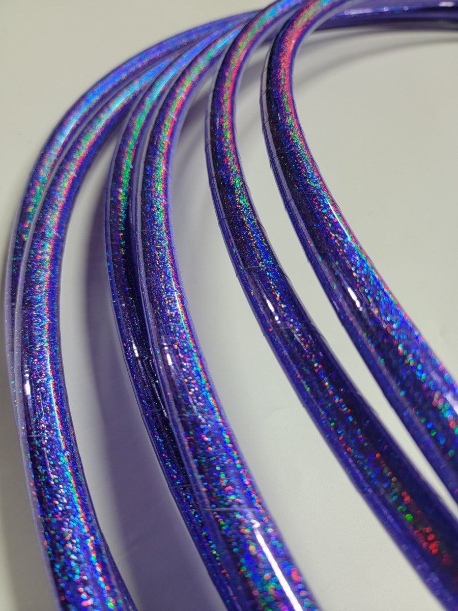 Purple Galaxy Glitter Taped Hula Hoop