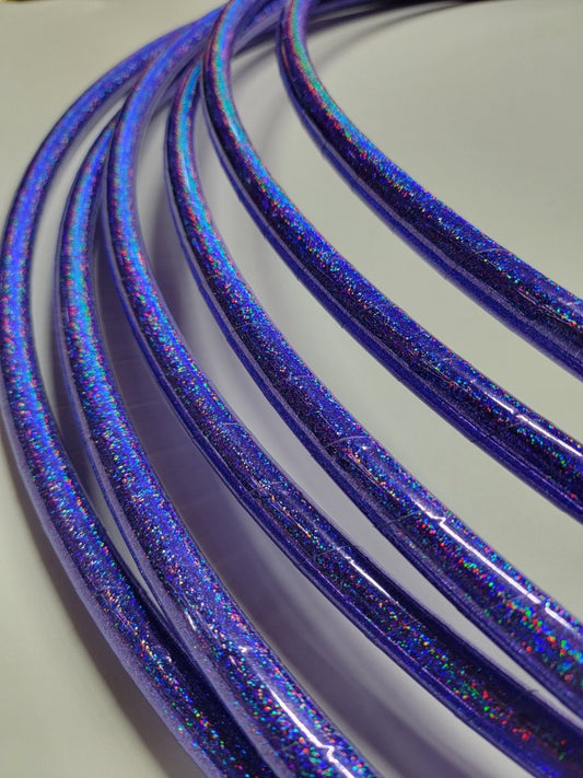 Purple Galaxy Glitter Taped Hula Hoop