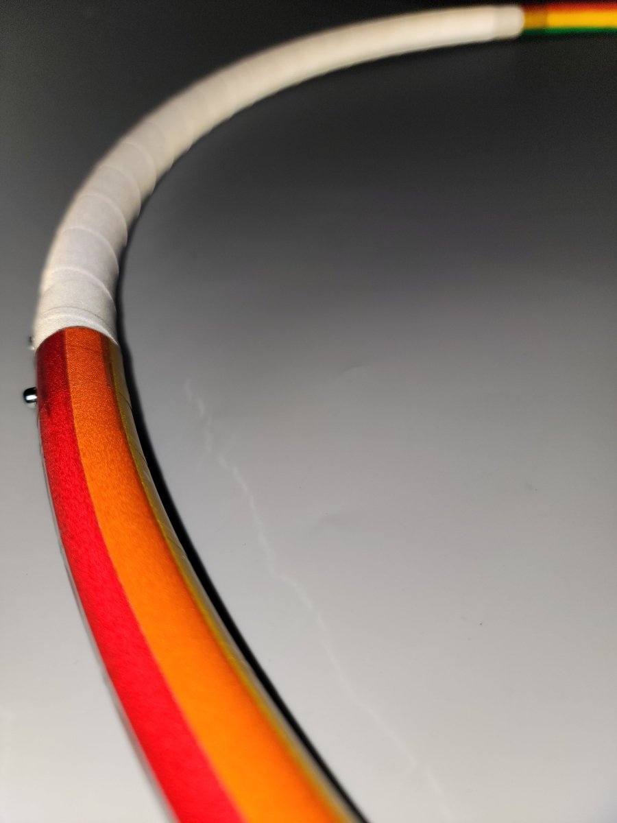 Rainbow Reflections Reflective Coinflip Specialty Reflective Taped 4 Piece Sectional Hoop