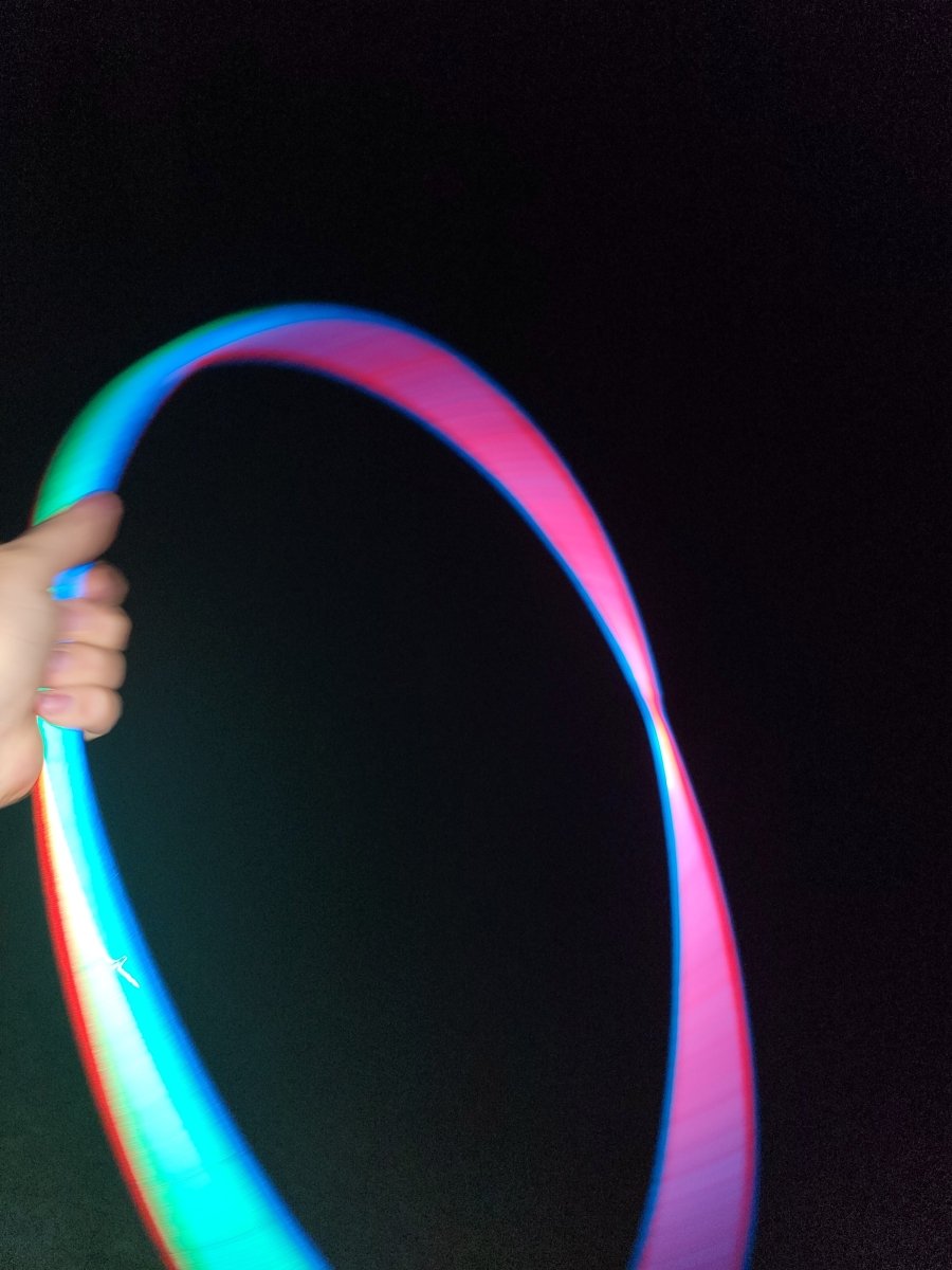 Fruit Juice Coinflip Reflective Taped Hoop