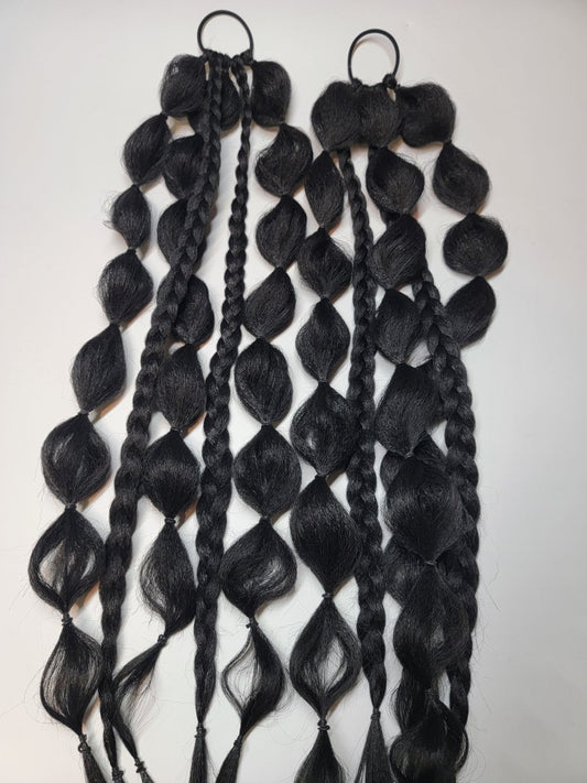 Morticia Festival Braid Tie In's
