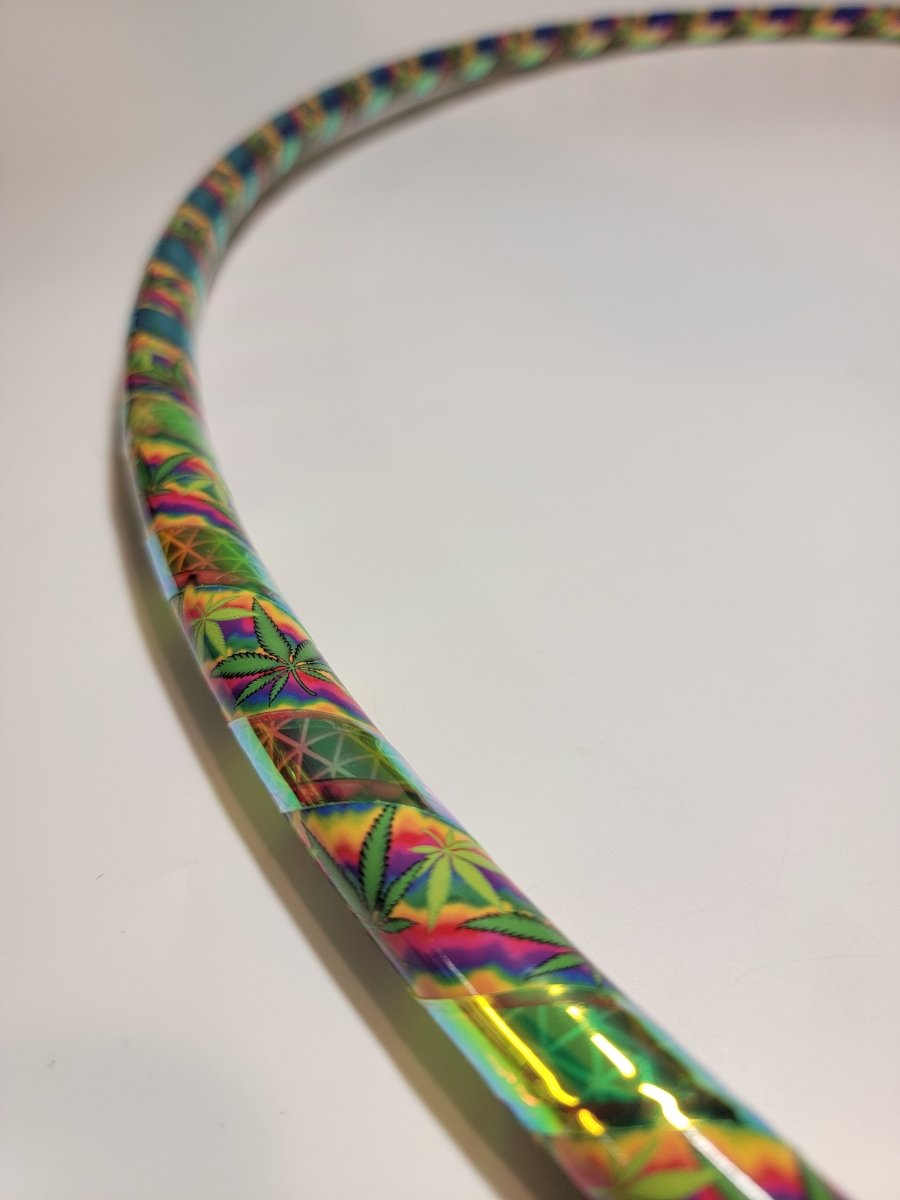 Delicious Trichromes Reflective Taped Hoop