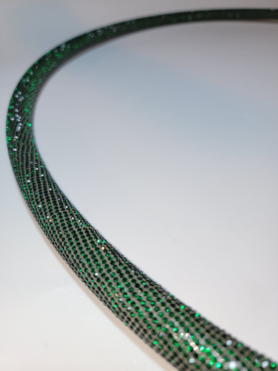 Crocodile Tears Diamond Taped Hoop