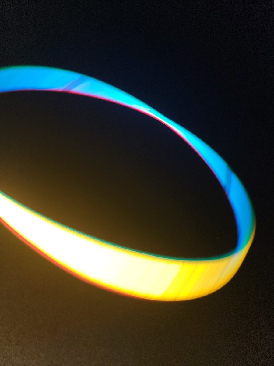 Fruit Juice Coinflip Reflective Taped Hoop