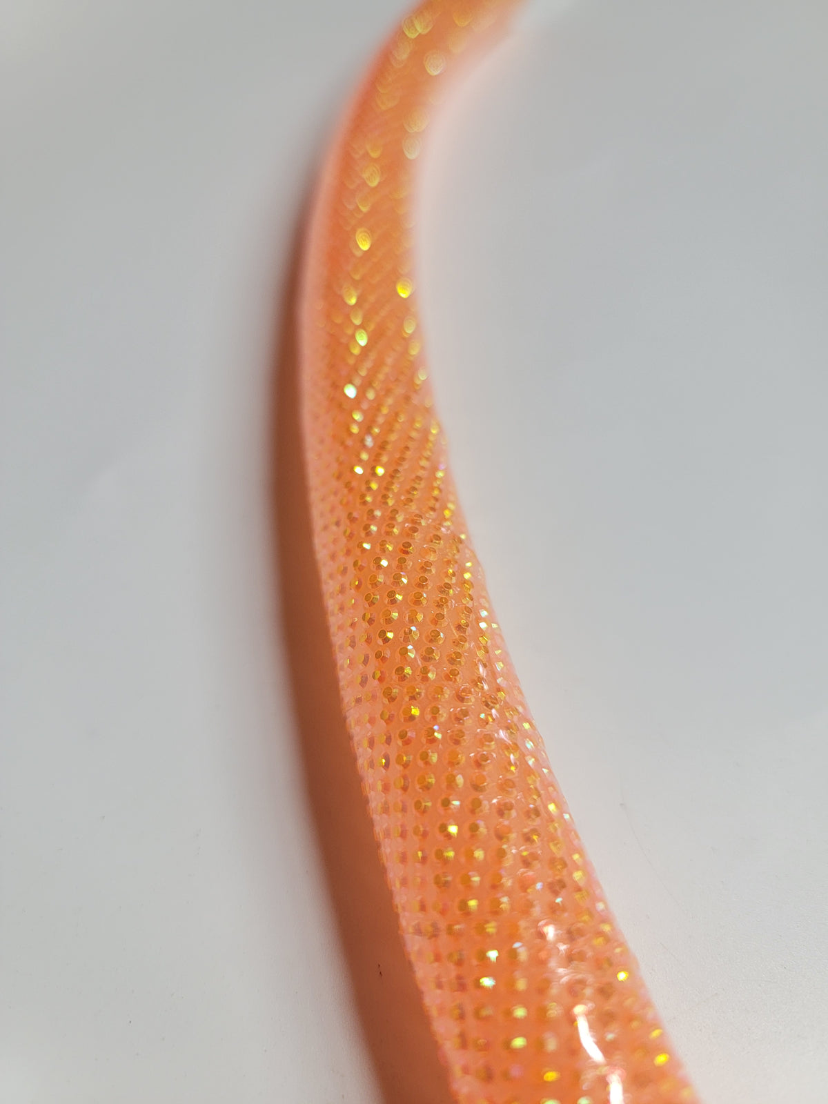 Dreamsicle Diamond Taped Hoop