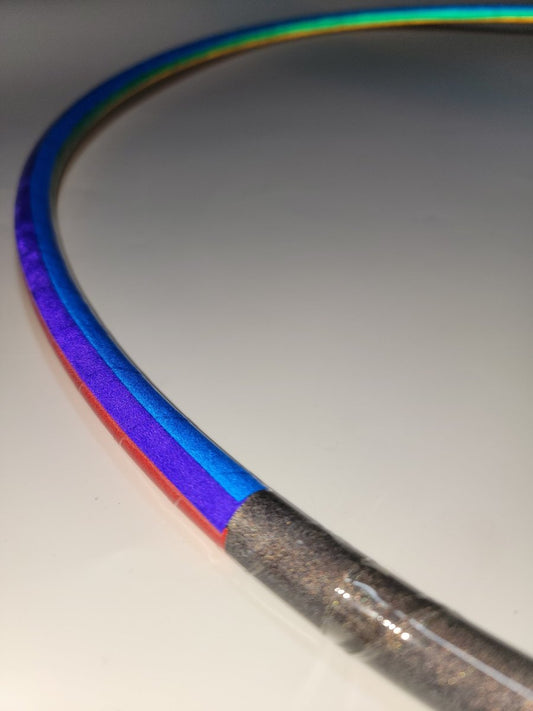 Moon Bow Coinflip Specialty Reflective Taped 4 Piece Sectional Hoop