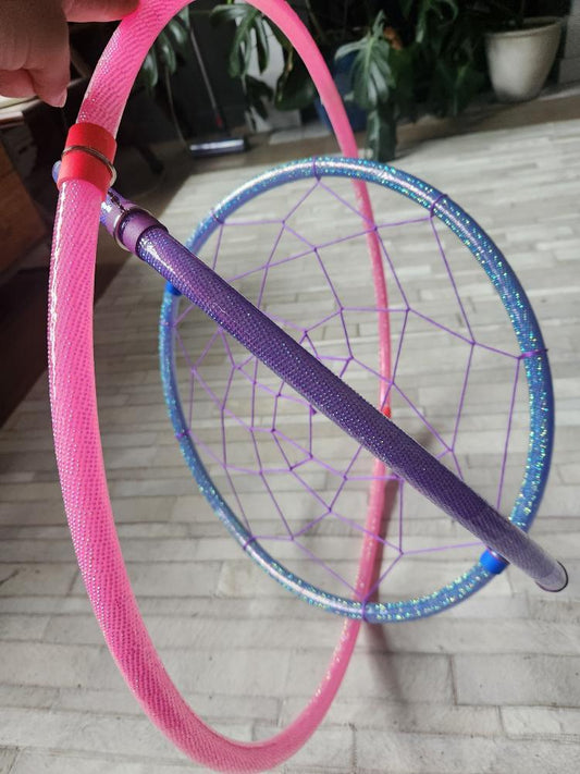 Spirit Weaver Diamond Gyro Hoop