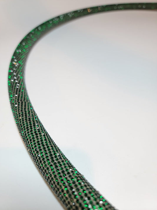Crocodile Tears Diamond Taped Hoop
