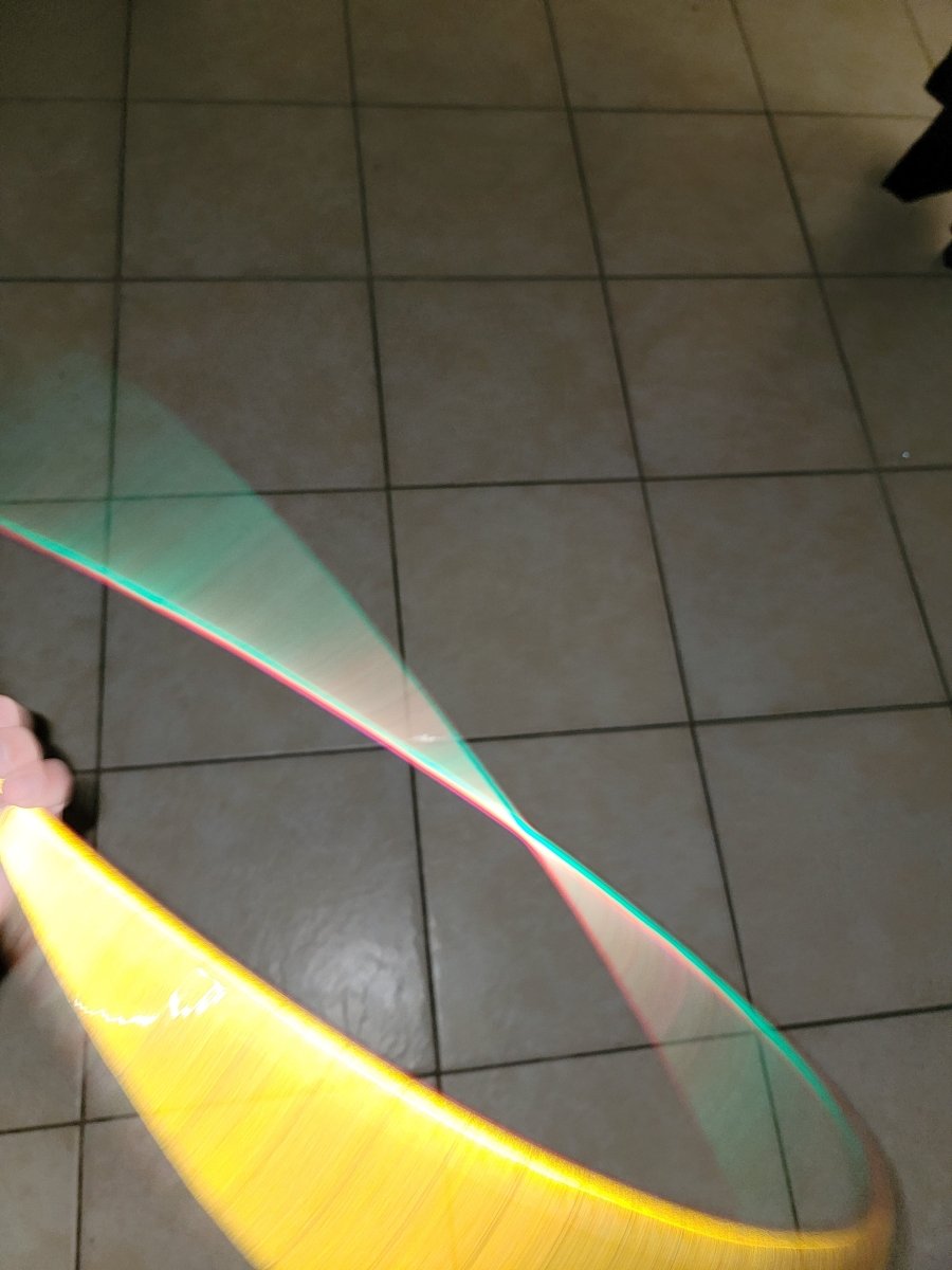 Mushi Queen Coinflip Specialty Reflective Taped Hoop