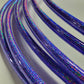 Purple Galaxy Glitter Taped Hula Hoop