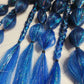 Blue Disco Festival Braid Tie In's