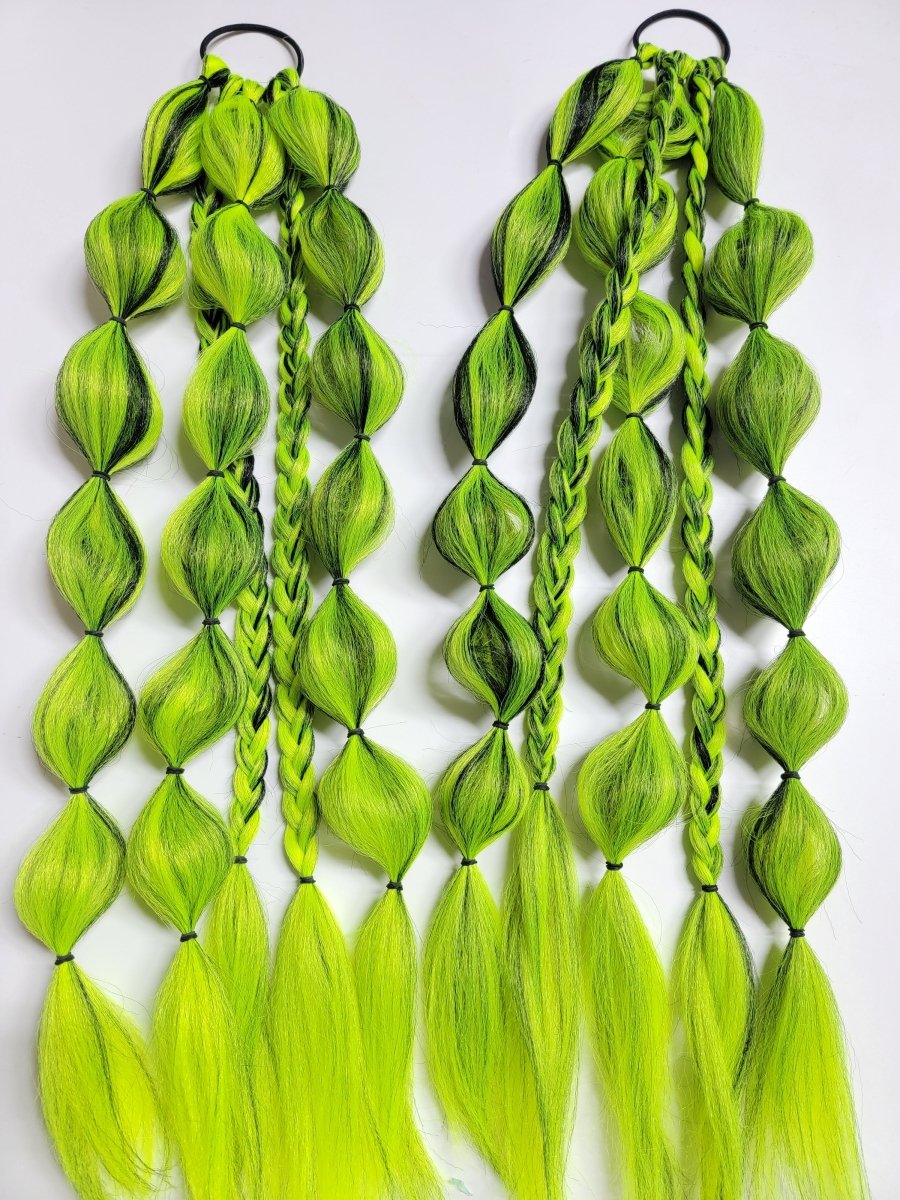 Toxic Spill Festival Braid Tie In's