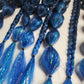 Blue Disco Festival Braid Tie In's